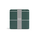  Monbento Square Jungle – francuski lunchbox 1,7 l z dwoma pojemnikami i separatorem. Szczelny, trwały i bez BPA. Idealny do pracy, szkoły i podróży, kolor: zielony