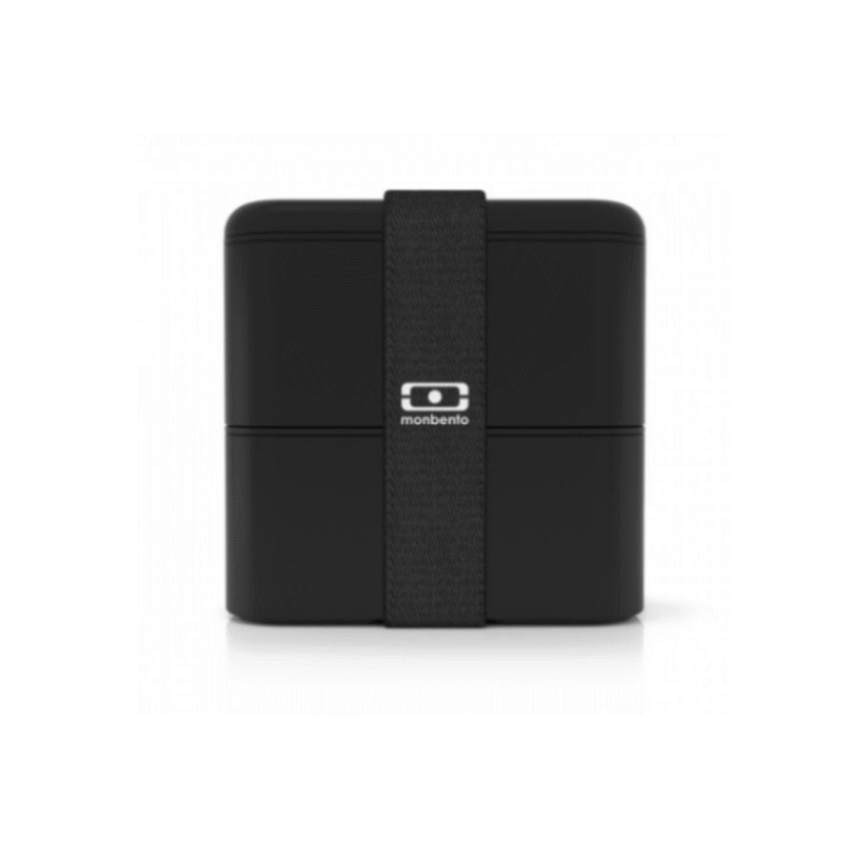 Monbento Square Onyx – francuski lunchbox 1,7 l z dwoma pojemnikami i separatorem. Szczelny, trwały i bez BPA. Idealny do pracy, szkoły i podróży, kolor: czarny